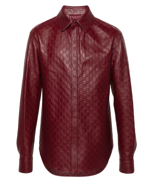 가죽 캔버스 셔츠