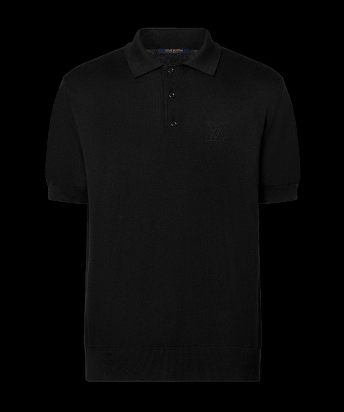 캐시미어 앤드 코튼 블렌드 숏 슬리브 폴로