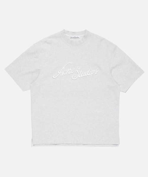 로고 코튼 티셔츠