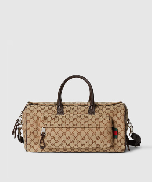 GG 캔버스 스몰 더플백