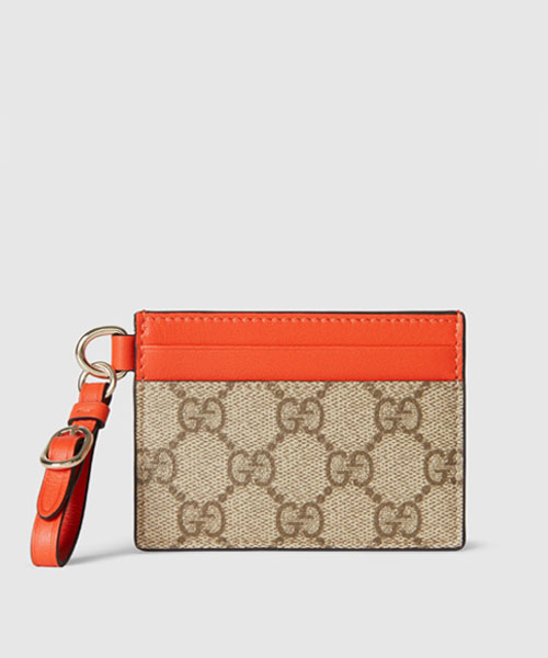 GG 엠블럼 카드 케이스