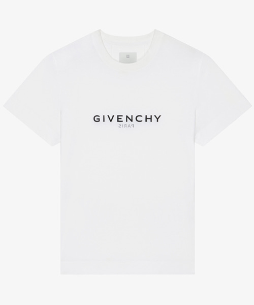 리버스 슬림 코튼 티셔츠