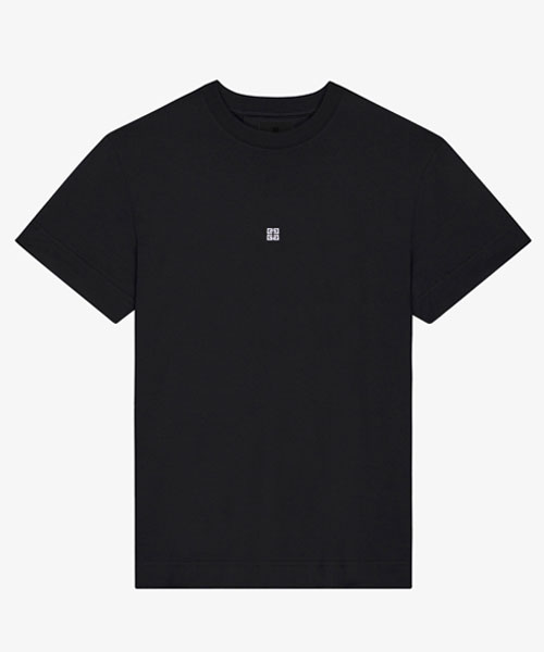 슬림 핏 코튼 티셔츠