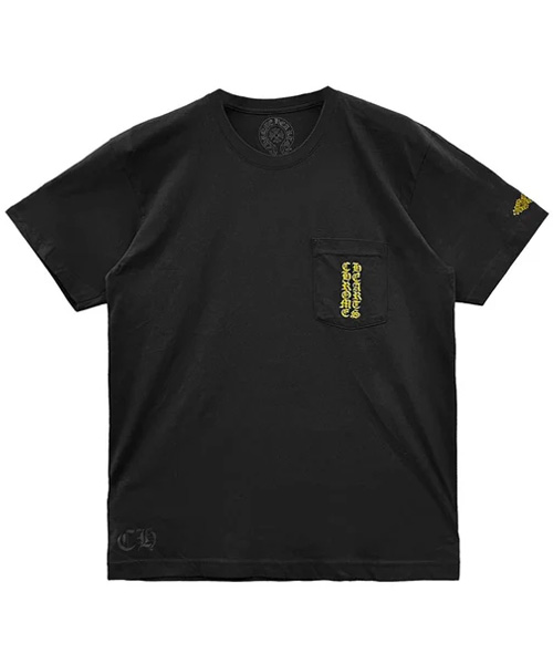 홍콩 익스클루시브 스크롤 로고 숏 슬리브 티셔츠