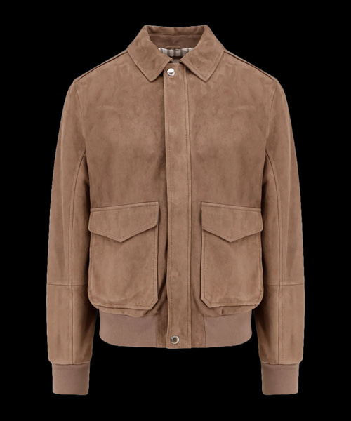 컨트리 스웨이드 에비에이터 자켓