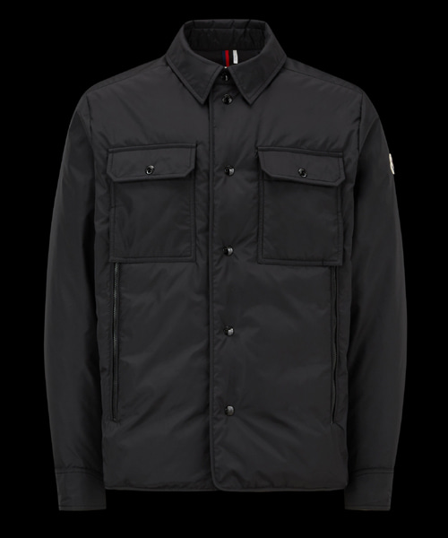 게이지 다운 셔츠 자켓