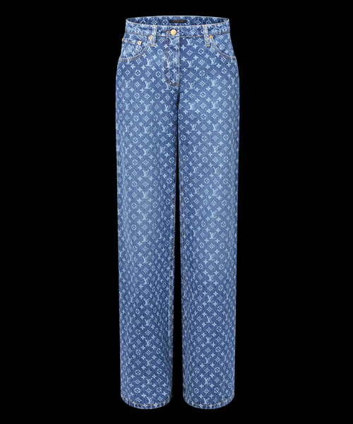 모노그램 플레어드 팬츠