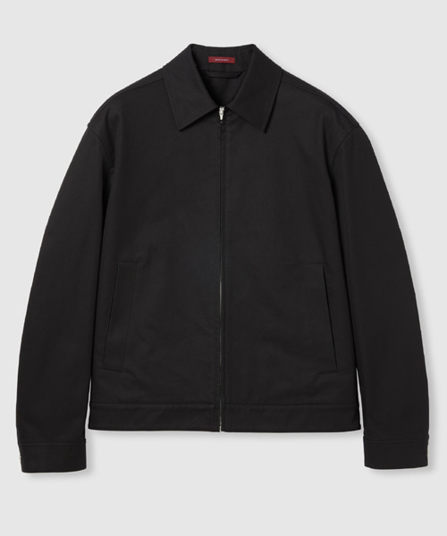 웹 디테일 코튼 트윌 자켓