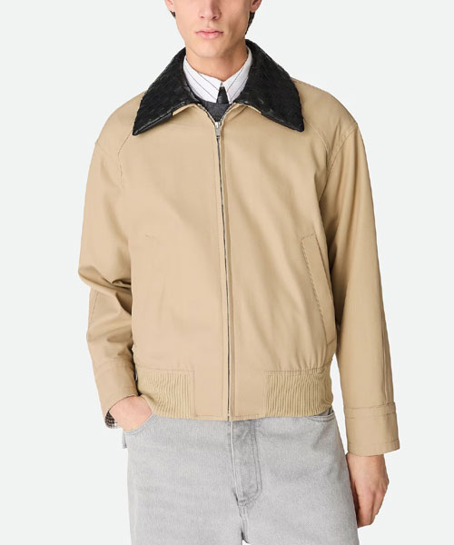 코튼 트윌 블루종