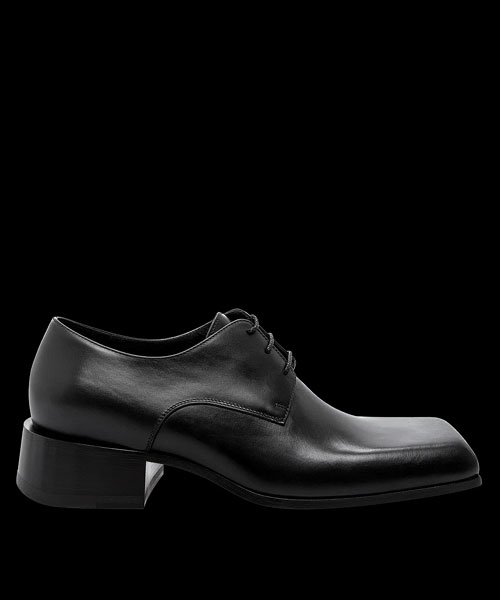 카프스킨 워크 더비 슈즈