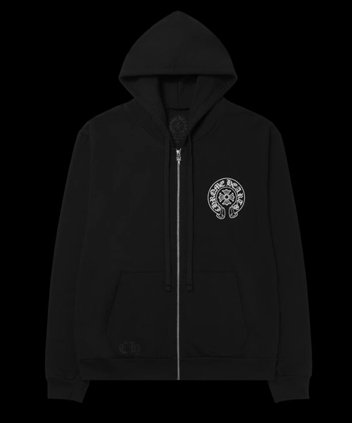 홀스슈 후드 집업