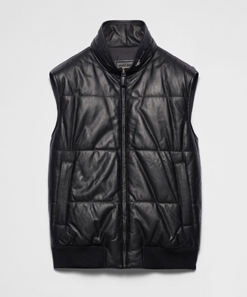 나파 레더 웨이스코트