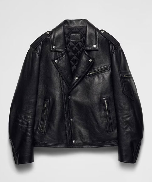 레더 바이커 자켓
