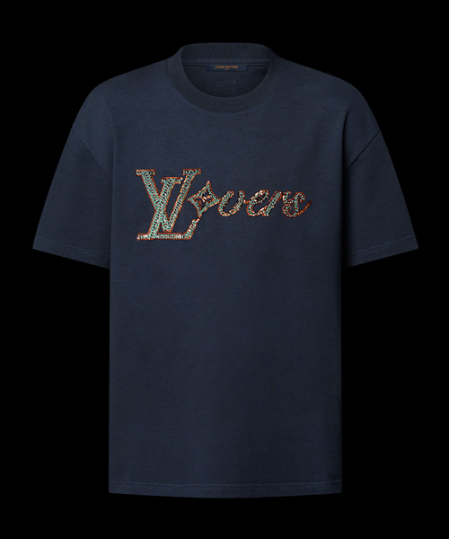 엠브로이더드 숏 슬리브 티셔츠