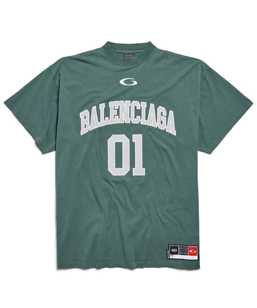 바스켓볼 오버사이즈 티셔츠