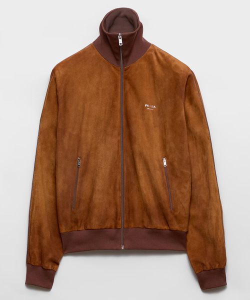 스웨이드 블루종 재킷