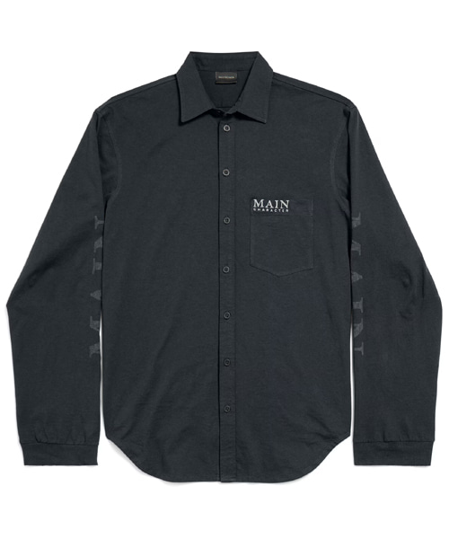 메인 캐릭터 아트워크 티셔츠 슬리브 셔츠