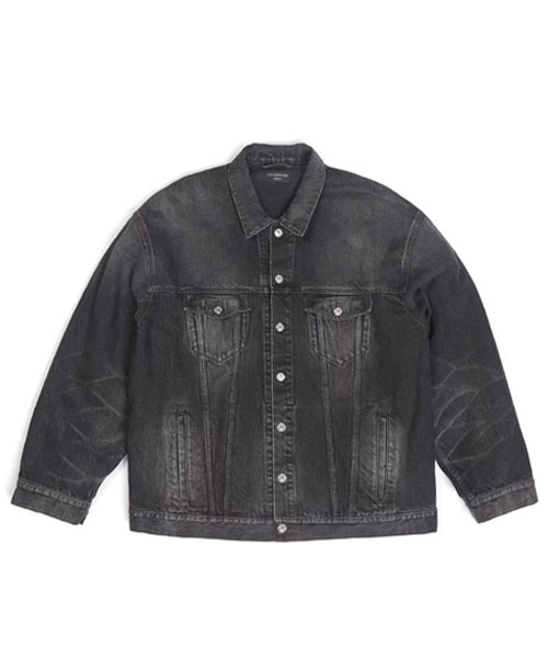 다크 그레이 재패니즈 데님 오버사이즈 재킷