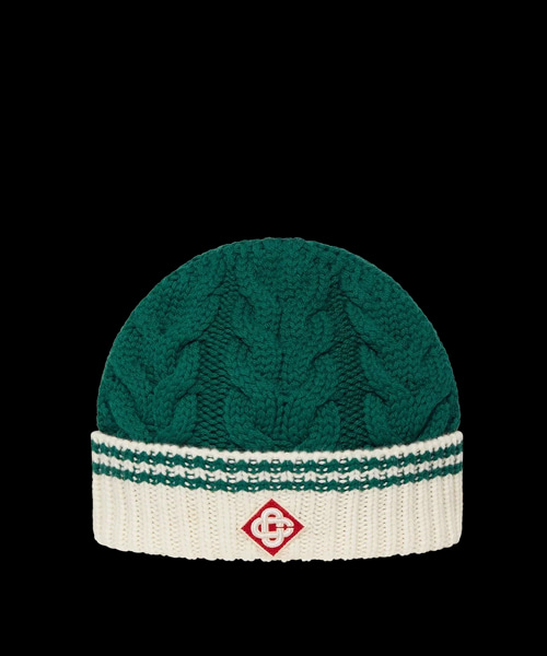 케이블 스티치 비니