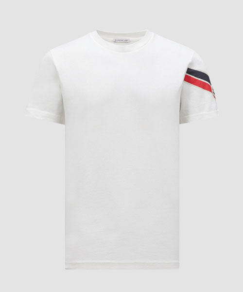 3-컬러 티셔츠 오프 화이트