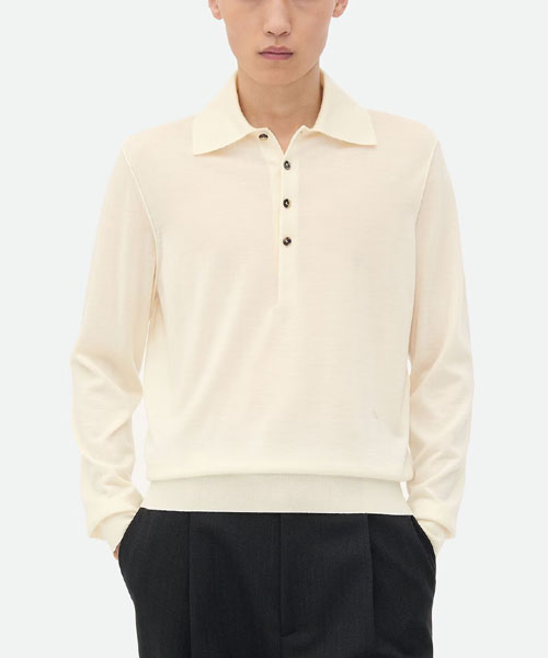 라이트 파인 캐시미어 폴로