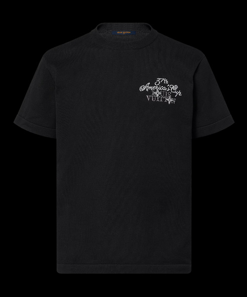 엠벨리시드 숏 슬리브 코튼 크루넥