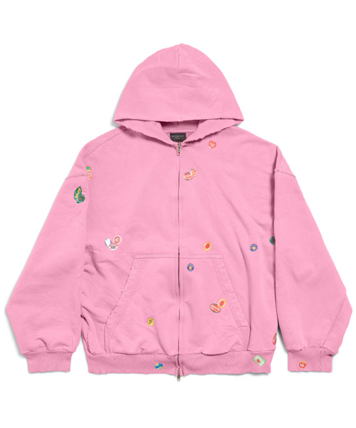 프루티 집업 후디