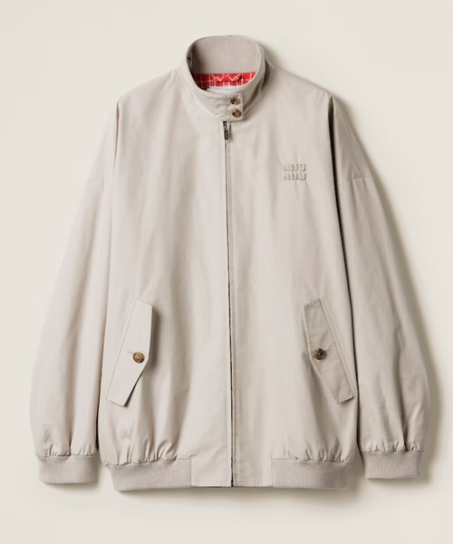 파나마 코튼 블루종 재킷