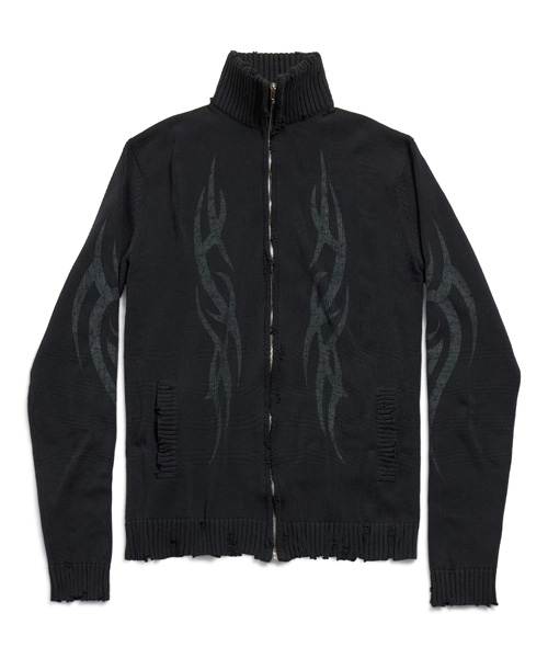 Y2K 집업 가디건