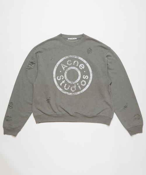 프린트 로고 스웨터