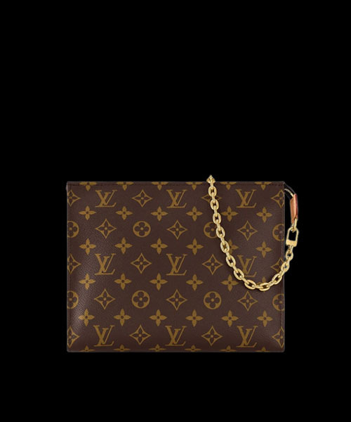 토일 레트리 파우치 온 체인 모노그램