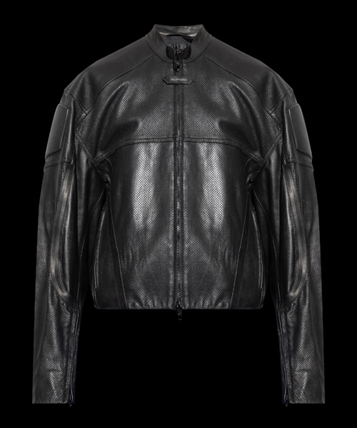 레더 칼라 자켓