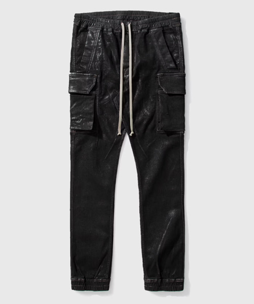 테이퍼드 핏 데님 팬츠