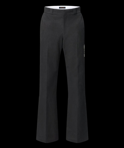 플레어드 프레피 치노 팬츠