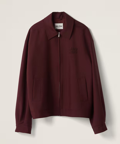 모헤어 블루종 재킷