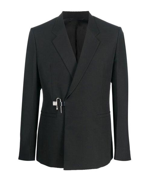 U 락 울 블레이저 자켓