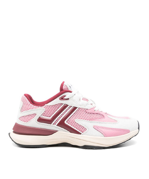 메쉬 스웨이드 로우탑 트레이너