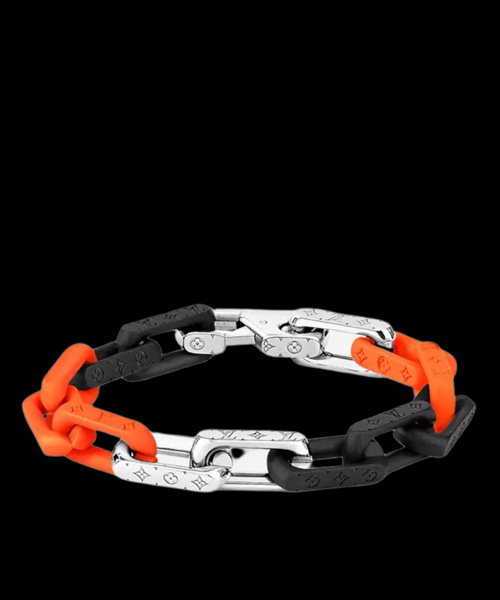 모노그램 체인 브레이슬릿