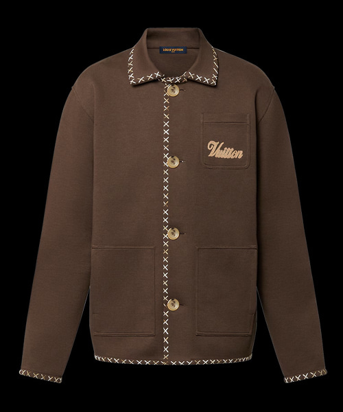 엠브로이더드 코튼 워크웨어 재킷