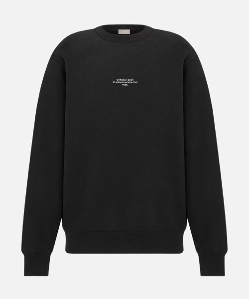 코튼 플리스 MONTAIGNE 스웨트셔츠