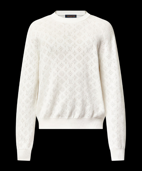 모노그램 포인텔 코튼 풀오버