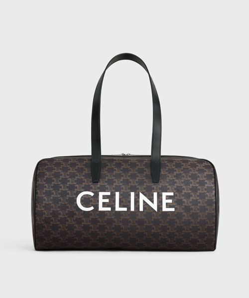 프린트 트리옹프 캔버스 더플백