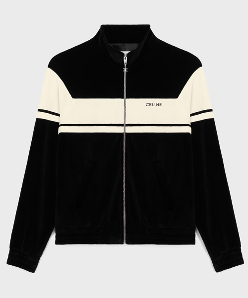 벨벳 저지 트랙수트 재킷