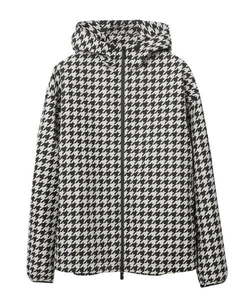 이퀘스트리안 나이트 프린트 후드 자켓