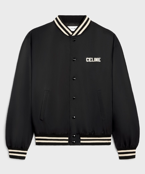 나일론 루즈 테디 재킷