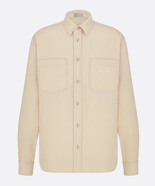 패치 포켓 코튼 셔츠