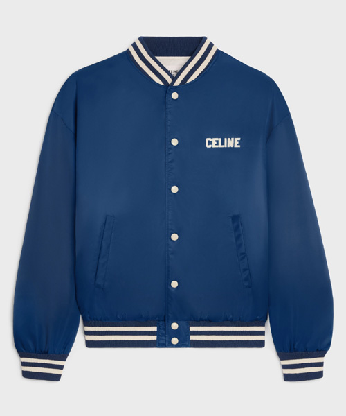 나일론 루즈 테디 재킷