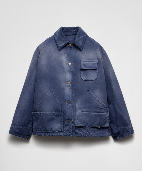 캔버스 트러커 자켓