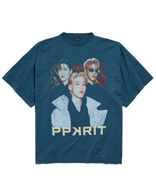 피피 끄릿 오버사이즈 티셔츠