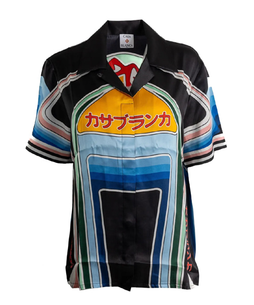 그래픽 프린트 셔츠